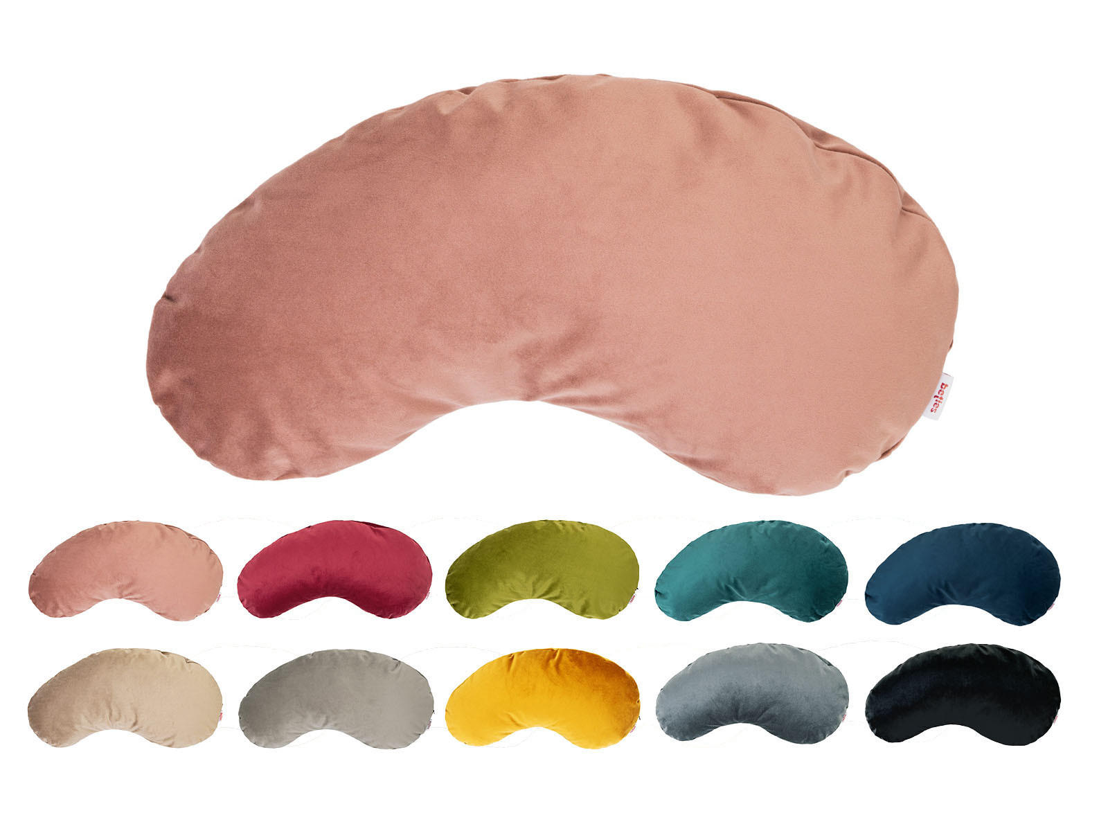 KISSEN-BOHNE Samt&Sonders altrosa 45/25 cm - Altrosa, Textil (25/45cm) - beties Heimtextil