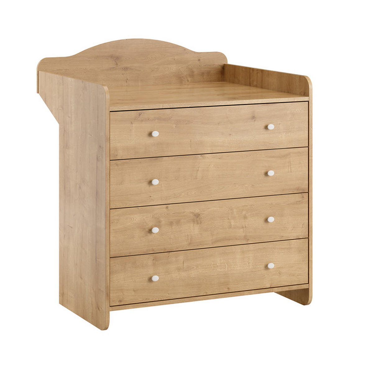 BABYZIMMER 2-teilig Megeve Holz - Braun, Holzwerkstoff (144.4/87/86cm) - Petits-meubles