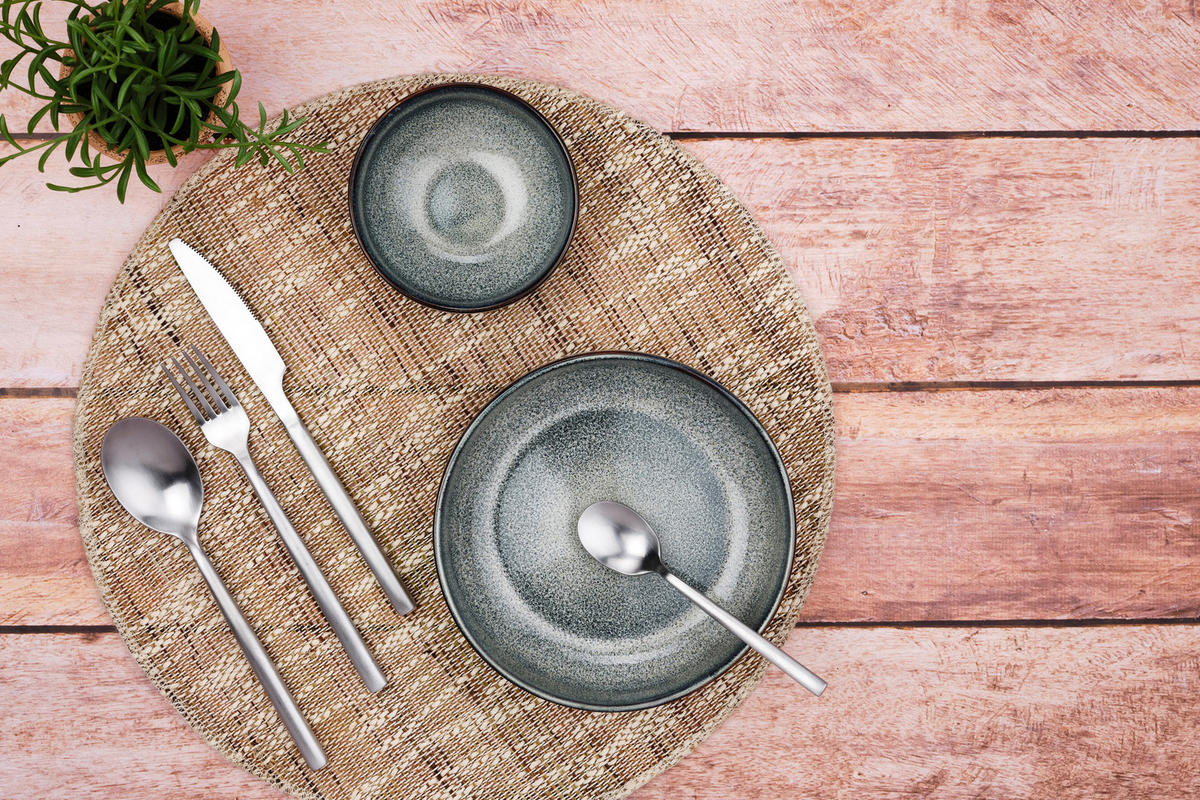 LÖFFEL 6er-Set Nils - Silber - Silberfarben, Metall - Björn