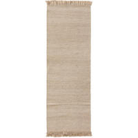 VLNENÝ behúň Lars Béžová 70x200 cm - béžová, textil/prírodné materiály (70/200cm) - benuta Pure