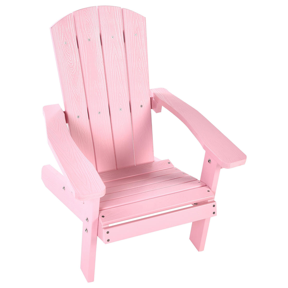 KINDERSESSEL Rosa Adirondack - Pink, Kunststoff (40/64/50cm) - Beliani