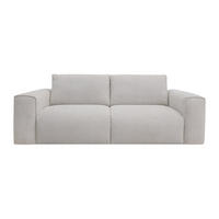 SCHLAFSOFA - 3 Personen - Stoff - Beige - - Beige, Textil (216/80/100cm) - Vente-Unique