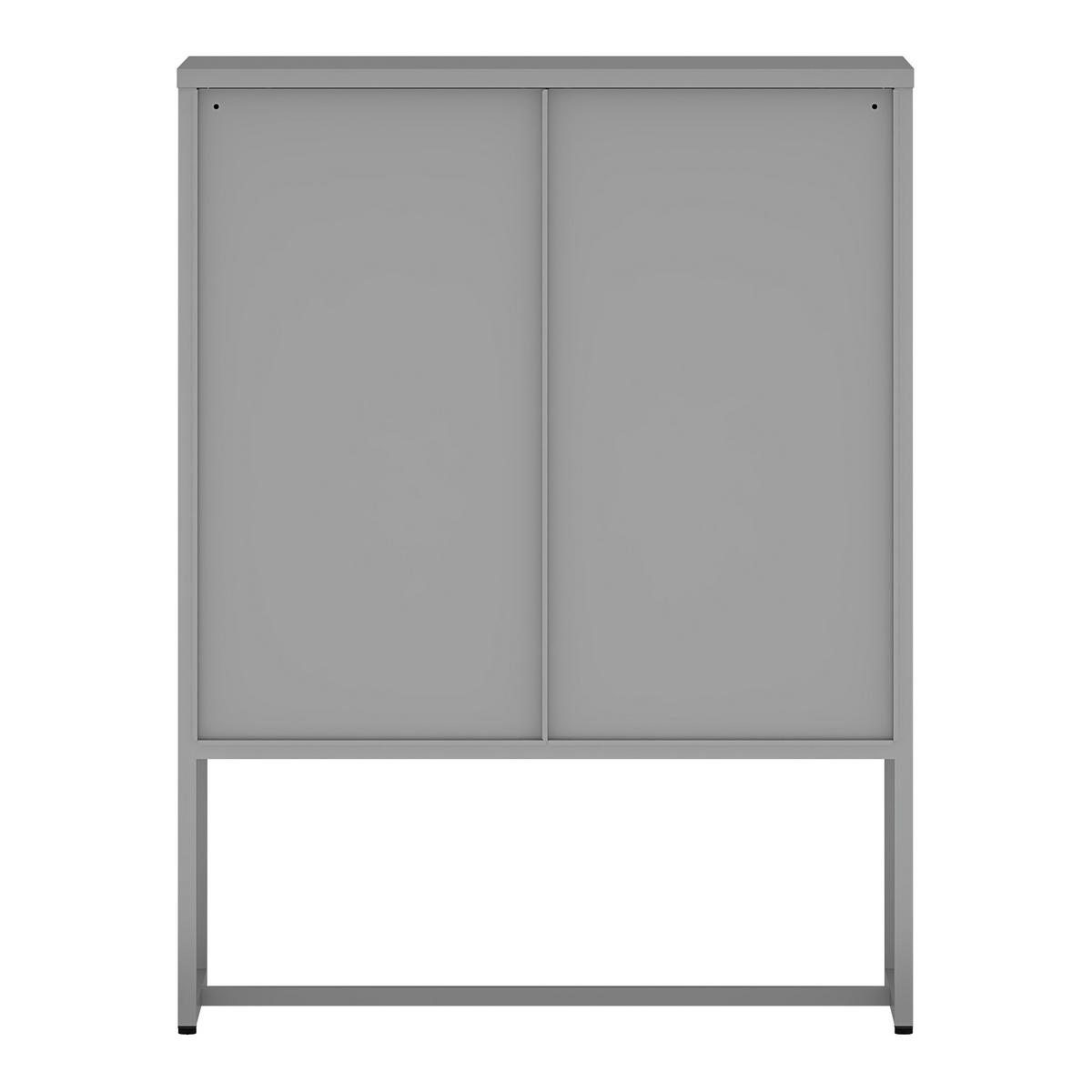SCHUBLADENKOMMODE Sund - Goldfarben/Grau, Metall (80/105/40cm) - [en.casa]
