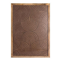 WANDPANEEL Elasah Braun 76/3/102cm - Braun, Holz (3/102/76cm) - PTMD Collection