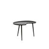 BEISTELLTISCH Lienz Schwarz 67/49/41 cm - Schwarz, Metall (67/49/41cm) - Light & Living
