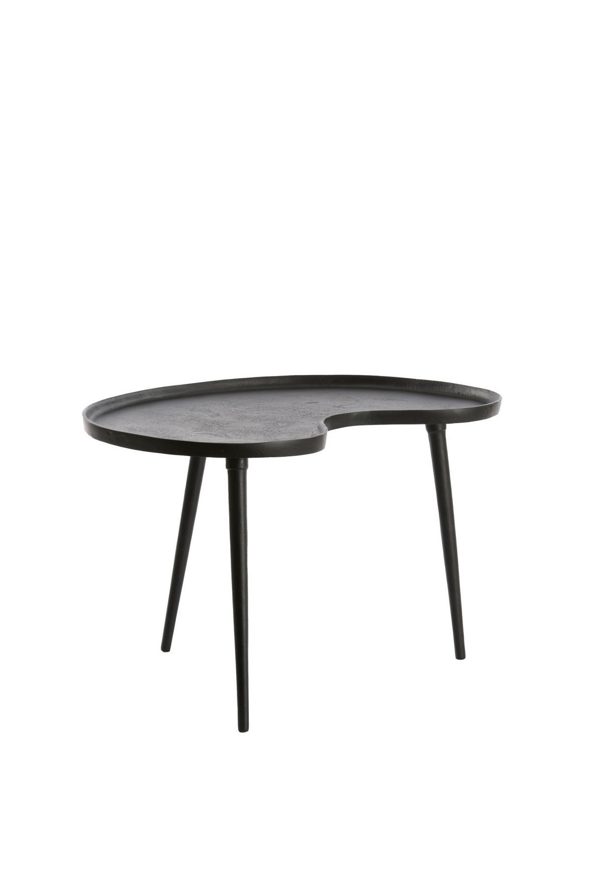 BEISTELLTISCH Lienz Schwarz 67/49/41 cm - Schwarz, Metall (67/49/41cm) - Light & Living
