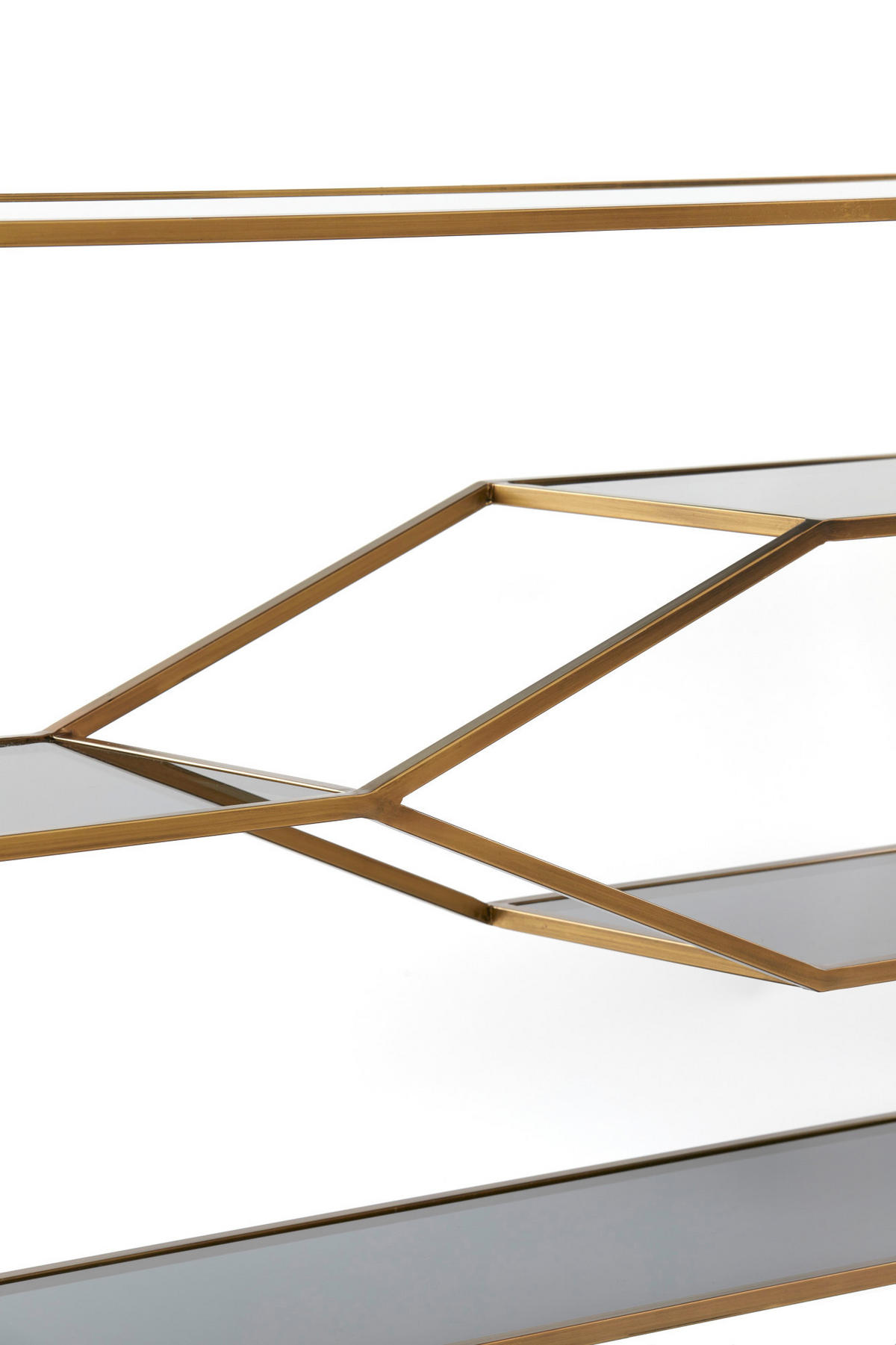 KONSOLENTISCH Aino Bronze 140/35/80 cm - Bronzefarben, Metall (140/35/80cm) - Light & Living