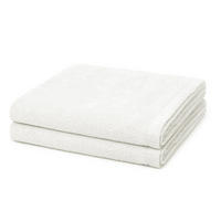 DUSCHTUCH Lifestyle 2er-Set - Weiß, Textil (70/140cm) - Cawoe
