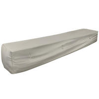 GARTENMÖBELHÜLLE, Beige - Beige, Textil (92/60/432cm) - Oviala