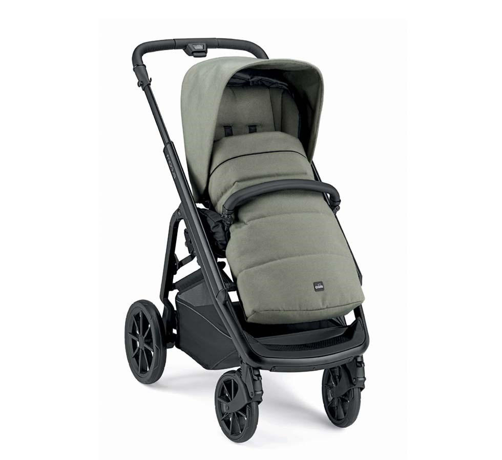 KOMBI-KINDERWAGEN Modus Duo 2n1 inkl. atmungsaktiver Simply-Matratze - Grün, Kunststoff (810/510/584cm) - Cam il Mondo del Bambino S.p.A.