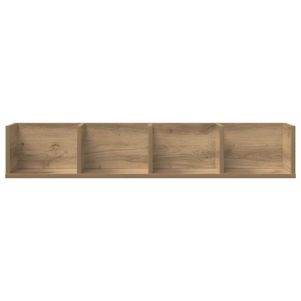 CD-WANDREGAL Artisan-Eiche 100/18/18 Cm Holzwerkstoff - Braun, Holzwerkstoff (18/18/100cm) - vidaXL
