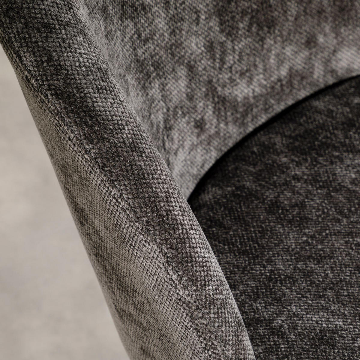 BÜRODREHSTUHL YENGA - Anthrazit, Textil (50/81/54cm) - IDIMEX