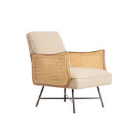 SESSEL Fiora Braun 81/60/80 cm - Braun, Metall (60/80/81cm) - Light & Living