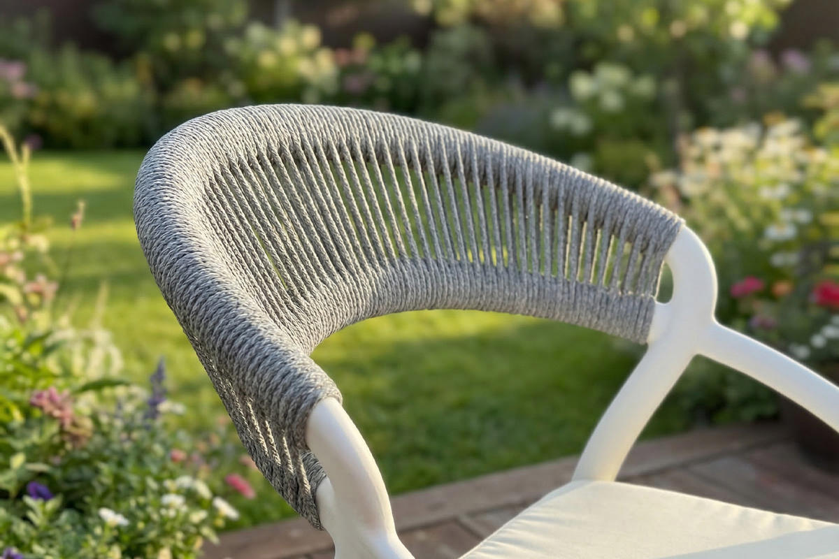 GARTENSTUHL KISO Grau Kunststoff Stapelbar - Grau, Kunststoff (54/79/58cm) - KAWOLA