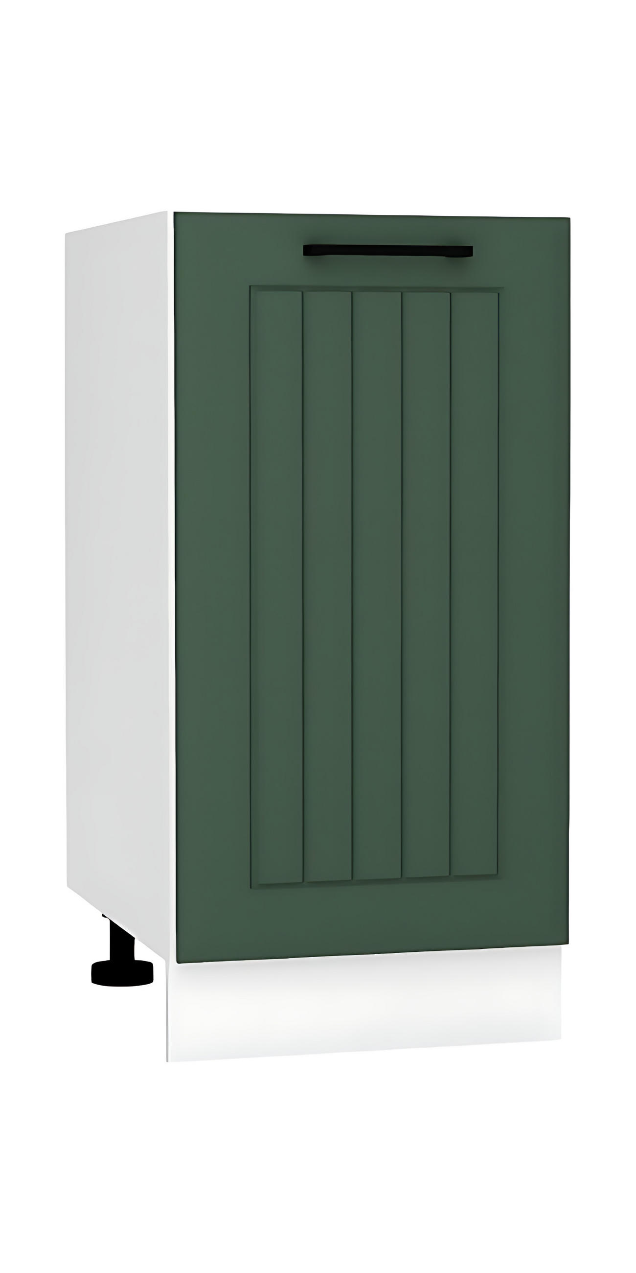 UNTERSCHRANK D40 P/L - Arvion - Stilvolle Aufbewahrung - Grün, Holz/Metall (40/82/52.4cm) - ROYAL24_MARKT