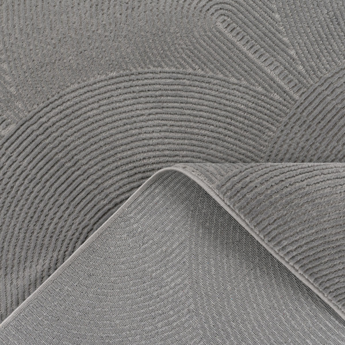 KURZFLORTEPPICH 80/150 cm Tinos 571 - Anthrazit, Textil (80/150cm) - Paco Home