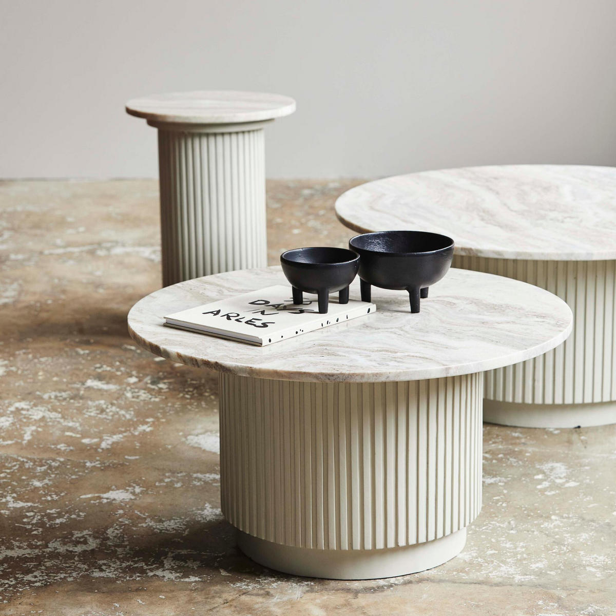 COUCHTISCH ERIE Beige 90x90x40 cm - Beige, Holz (90/90/40cm) - FURNLUX