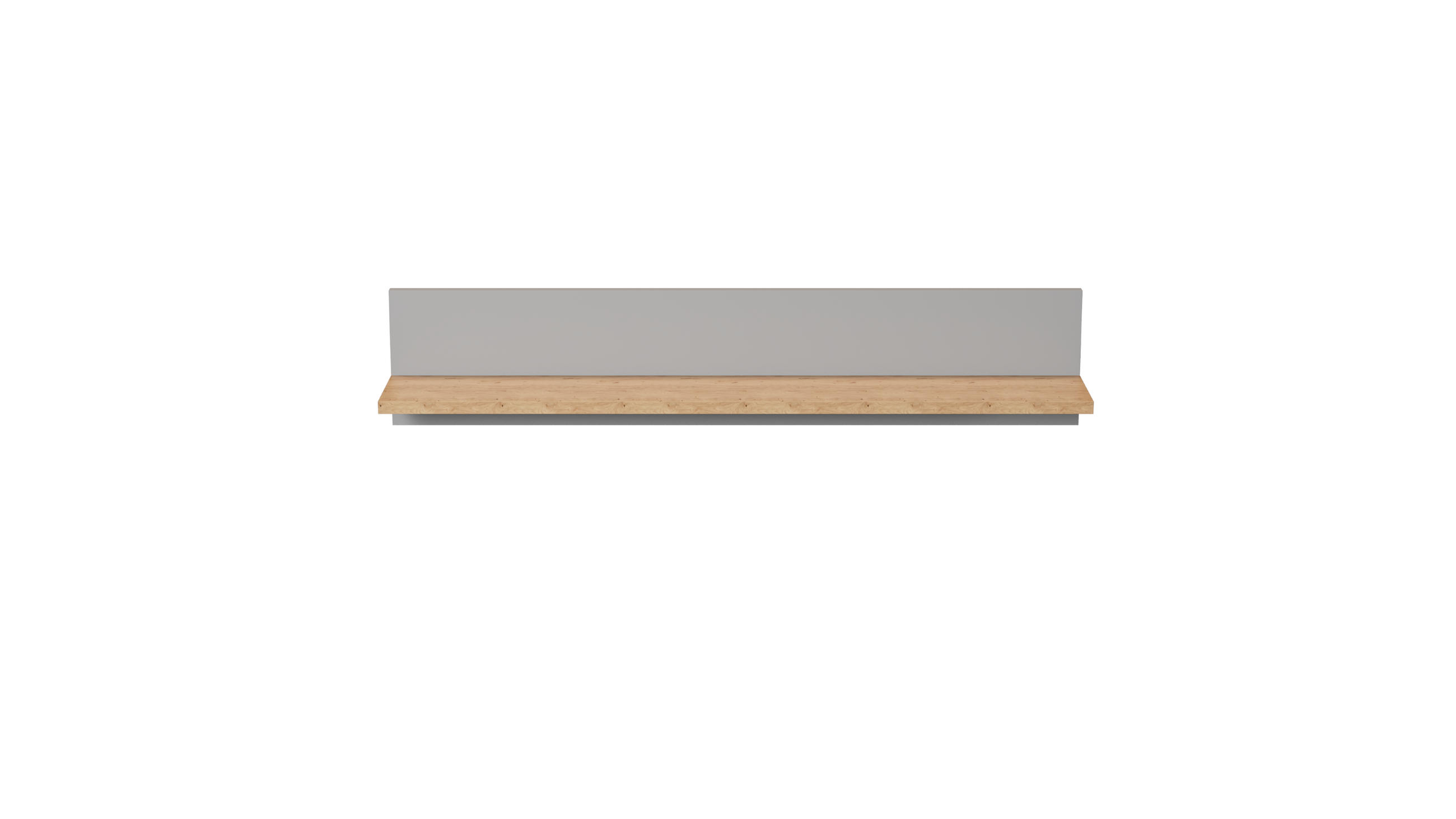 RAUMHIRSCH FURNITURE NÁSTĚNNÁ POLICE Denver šedá 100/20/17,8 cm