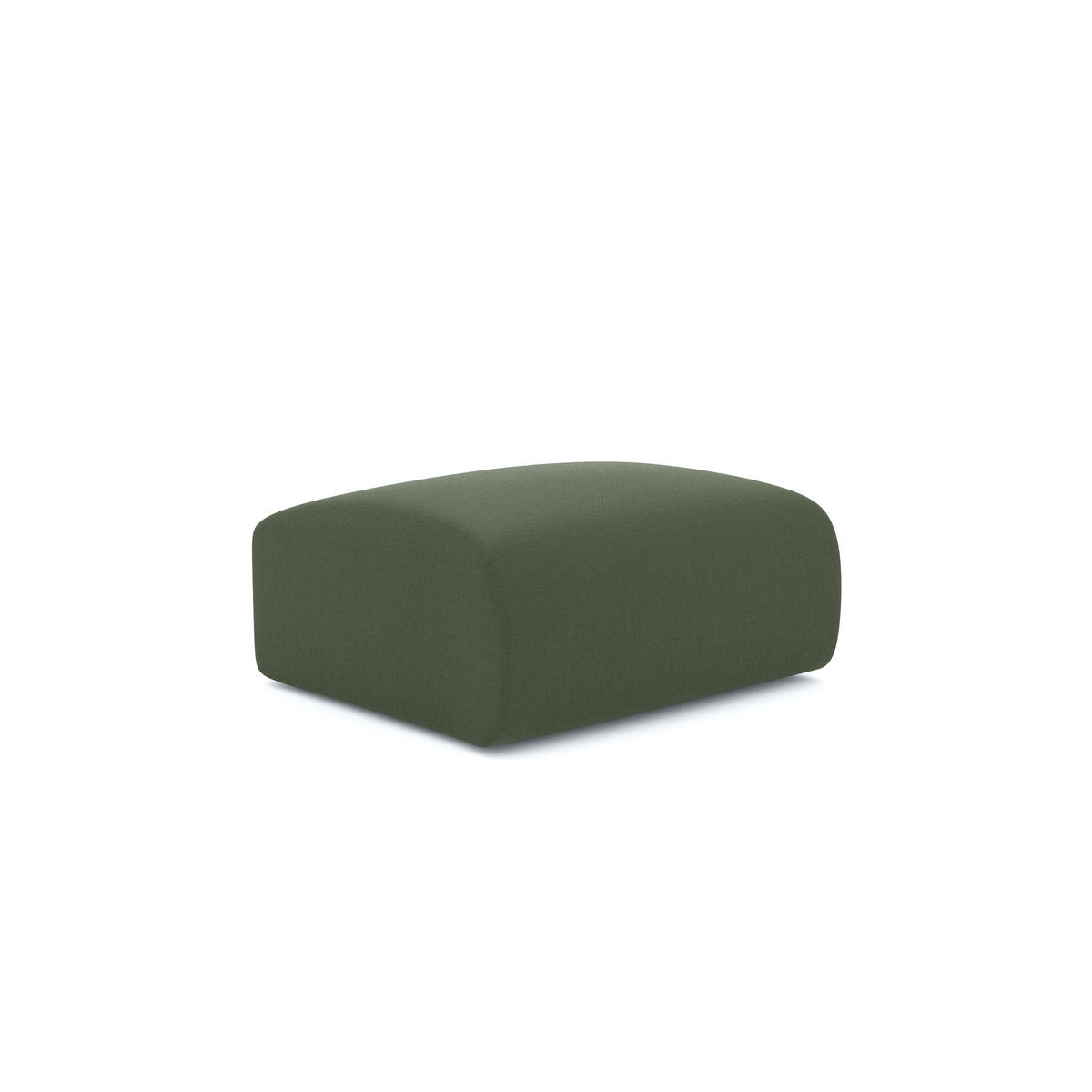 SITZKISSEN Rastergewebe Olivgrün 75cm - Olivgrün, Textil (75/45/75cm) - Sia Home