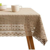 TISCHDECKE Folkelips - Braun, Textil (220/150/1cm) - home&you
