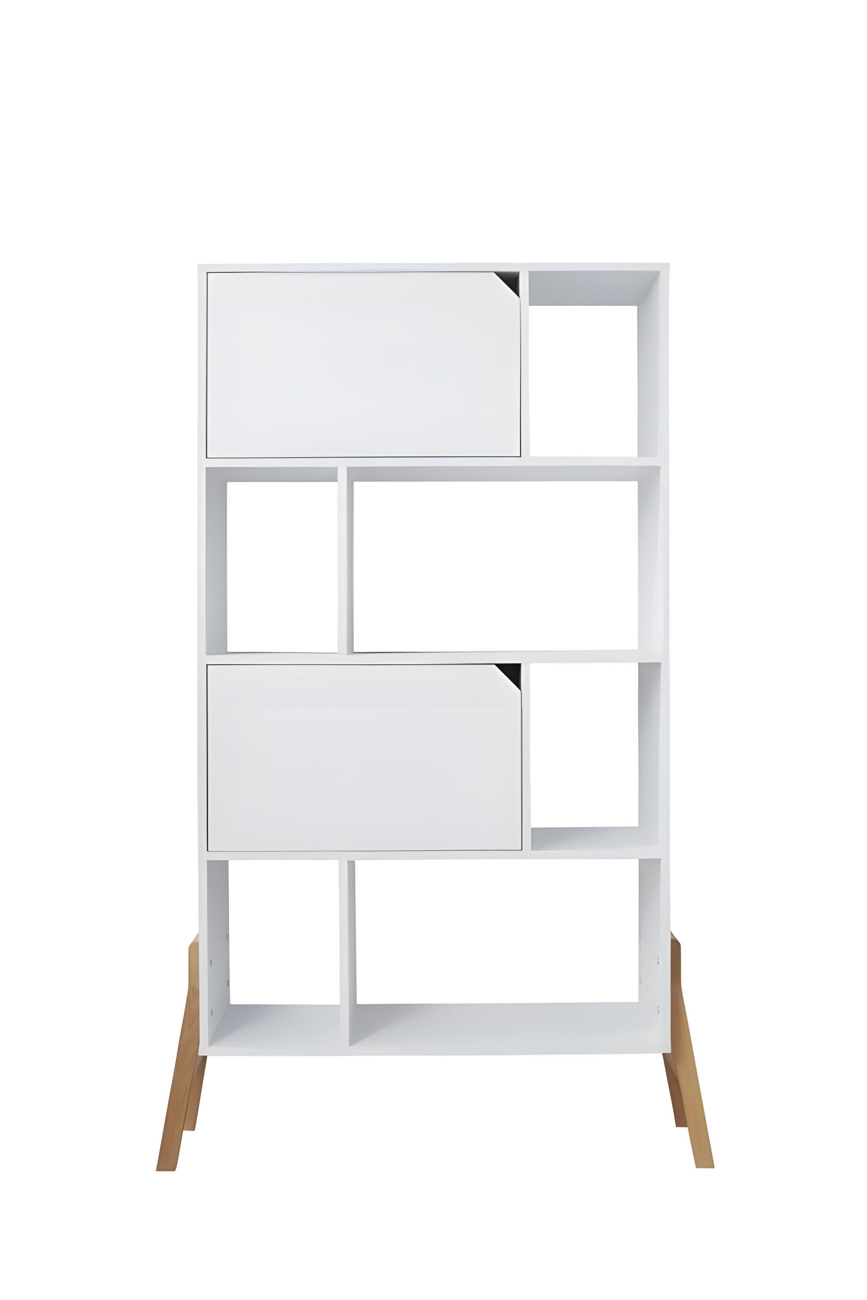 KINDERREGAL Lotta Weiß - Weiß, Holzwerkstoff (103/163/39cm) - RAUMHIRSCH FURNITURE