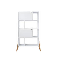KINDERREGAL Lotta Weiß - Weiß, Holzwerkstoff (103/163/39cm) - RAUMHIRSCH FURNITURE