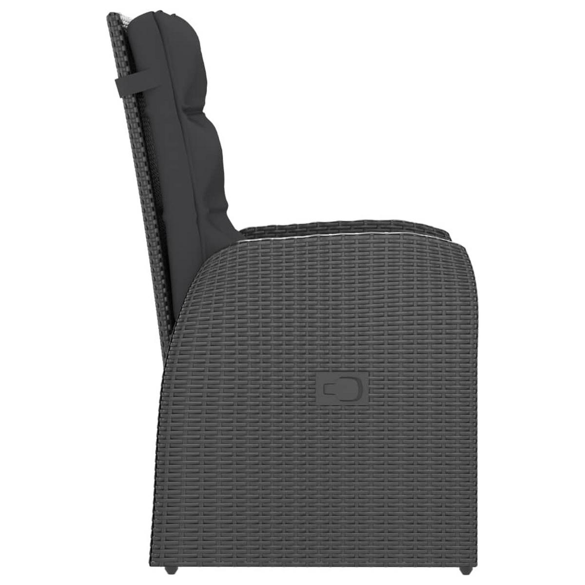 GARTENSET Yarnell 11-teilig - Schwarz, Metall - Nettlife