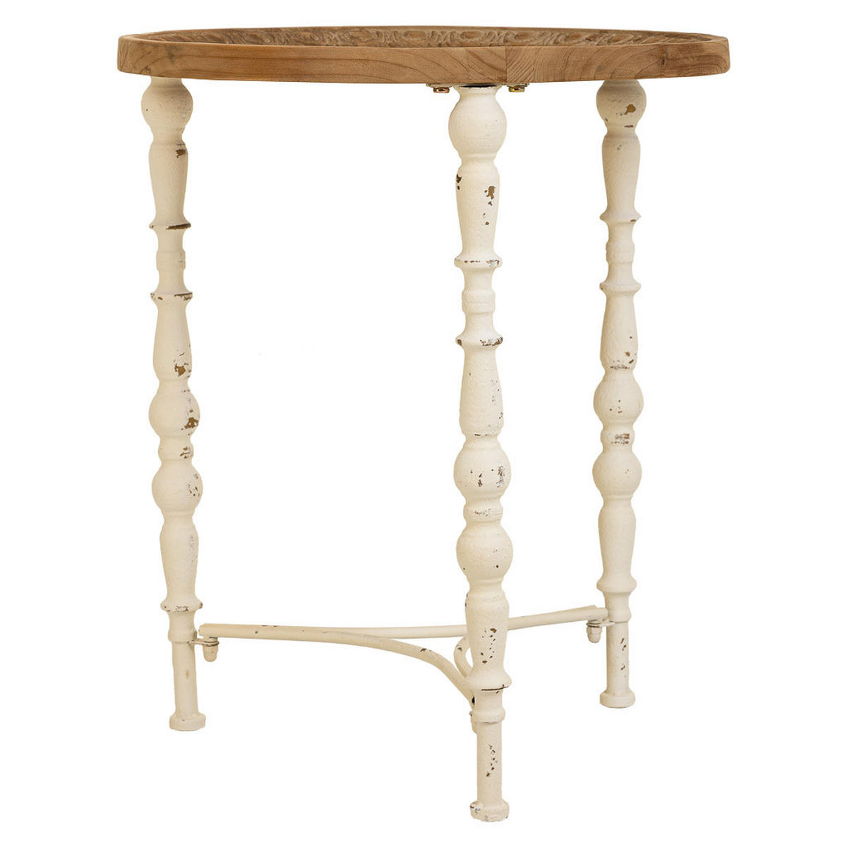 TISCH aus Holz, braun, 51x61cm - Braun, Holz (51/51/61cm) - Wanderlust