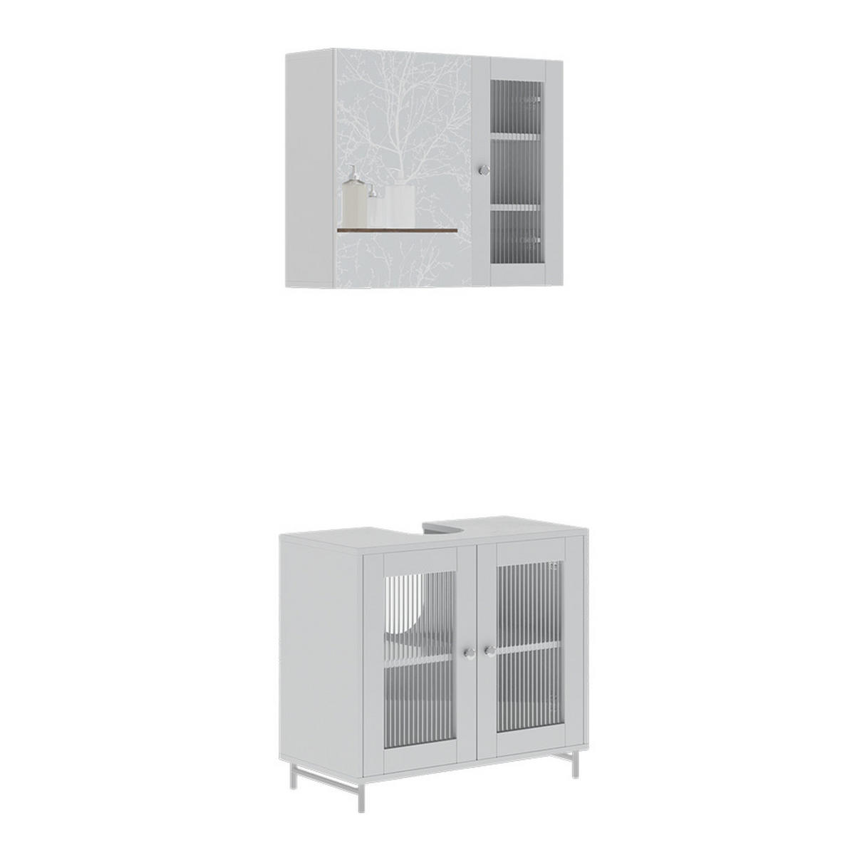 KOUPELNOVÝ NÁBYTEK Malte Bílá - bílá, kompozitní dřevo (60/58/30cm) - Vicco