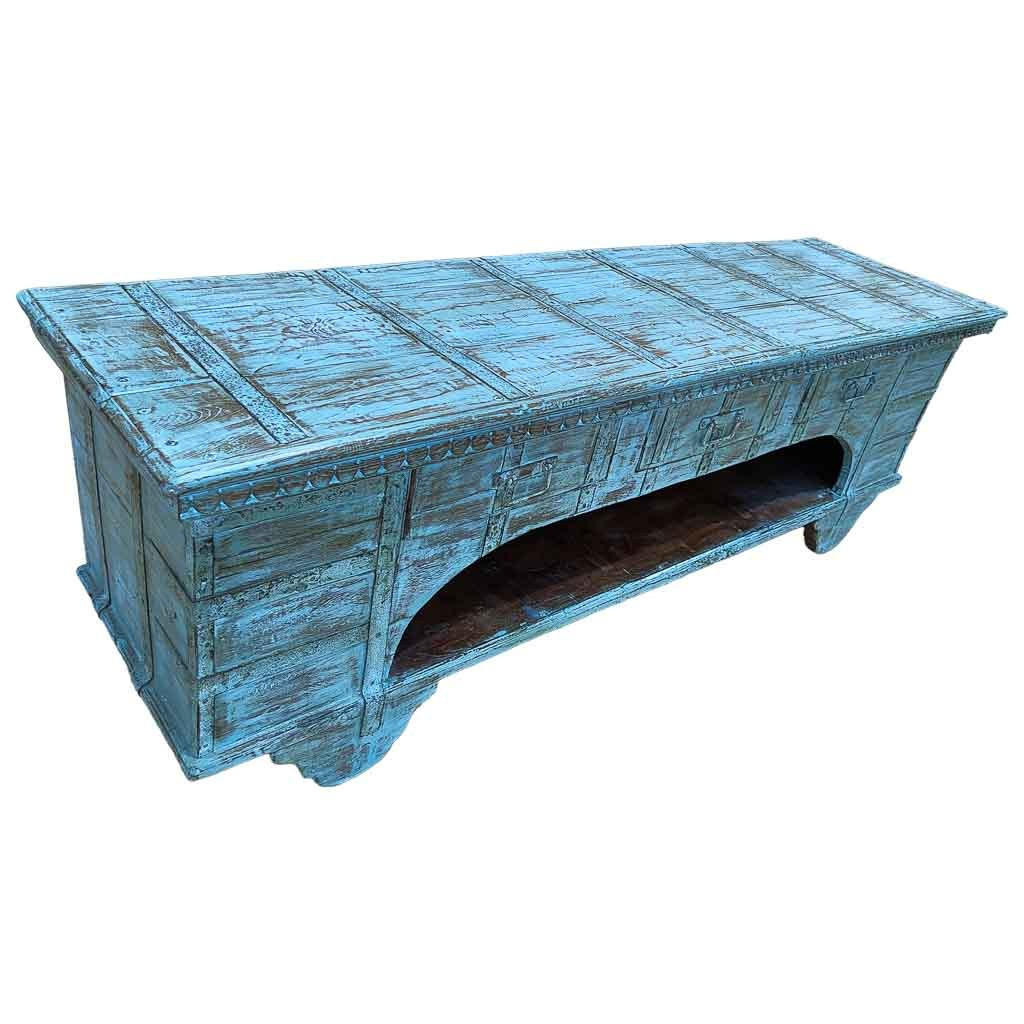 Wanderlust Tv-Lowboard Blau 175x57x45 cm