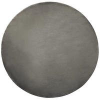KURZFLOR-TEPPICH Gesi II 140/140 cm - Grau, Naturmaterialen (140/140cm) - Beliani