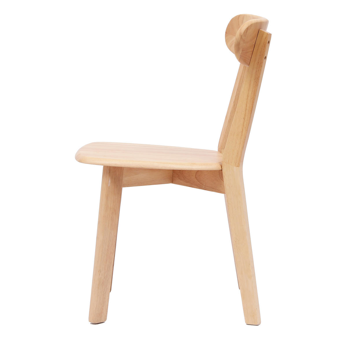 STUHL 2er-Set Holz Braun - Braun, Holz (41/79/56cm) - Nordlys