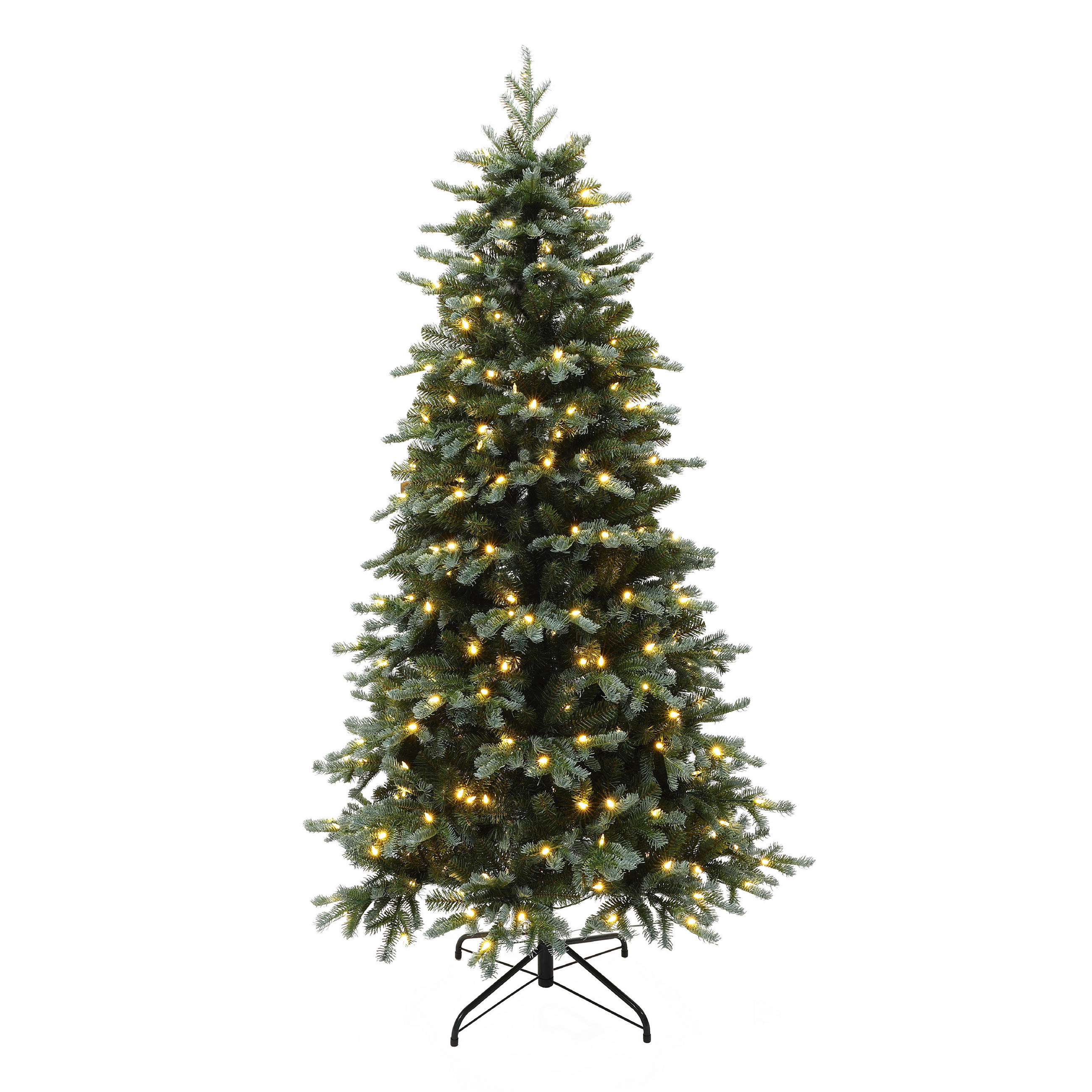 KÜNSTLICHER Weihnachtsbaum 0282 - Grün, Kunststoff (105/185cm) - Hometopia