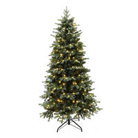 KÜNSTLICHER Weihnachtsbaum 0282 - Grün, Kunststoff (105/185cm) - Hometopia