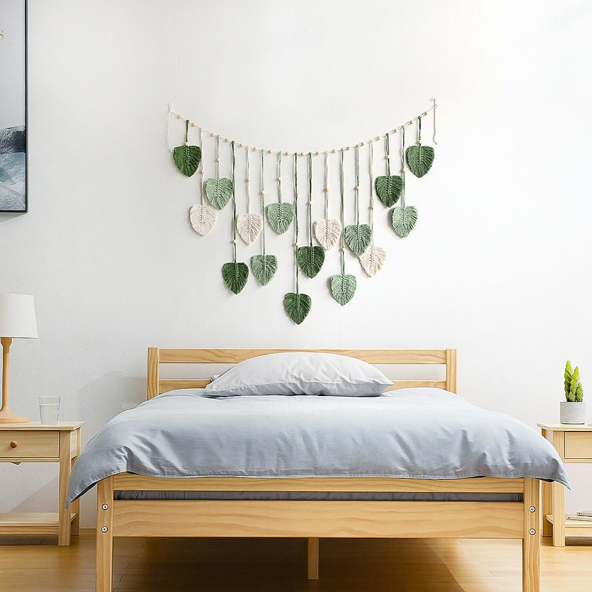 WANDDEKORATION Grün - Grün, Holz (75/75/120cm) - Kaket