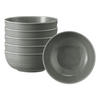 FOODBOWL Terra Perlgrau ø 20,4 cm 6er Set - Grau, Keramik (20.4cm) - Seltmann Weiden