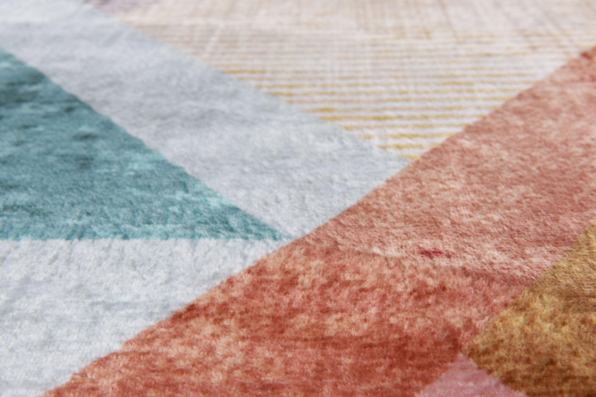 Thumbnail - Gino Falcone Kurzflorteppich, Mehrfarbig, Textil, Abstrakt, Rechteckig, 190x290 cm, für Fußbodenheizung geeignet, Teppic...