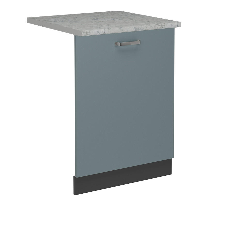 DISKMASKINENS FRONTPANEL R-Line Bl&aring;gr&aring; 60 cm , AP Marble Bl&aring;gr&aring;, Antracit 81.8/60/60 cm
