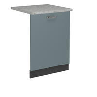 KRYT MYČKY NÁDOBÍ R-Line Modrošedá - antracitová/šedohnědá, kompozitní dřevo (60/81.8/1.6cm) - Vicco