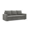 SOFA Neo mit gerader Armlehnen hellgrau - Hellgrau, Textil (220/92/92cm) - SIMKAM Furniture