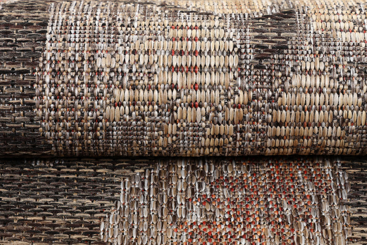 TEPPICH MELISSA DUNKELBRAUN 150/240 cm - Dunkelbraun, Textil (150/240cm) - Tapiso