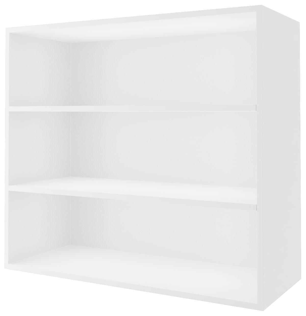 KÜCHENHÄNGESCHRANK Essen W3/60 Graphit Hochglanz / Weiß Matt 60 / 32,5 / 72cm - Graphitfarben/Weiß, Holz/Holzwerkstoff (60/72/32.5cm) - Feldmann-Wohnen