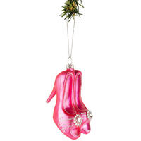 WEIHNACHTSKUGEL Hacken 11 cm - Pink, Glas (6/12/1cm)