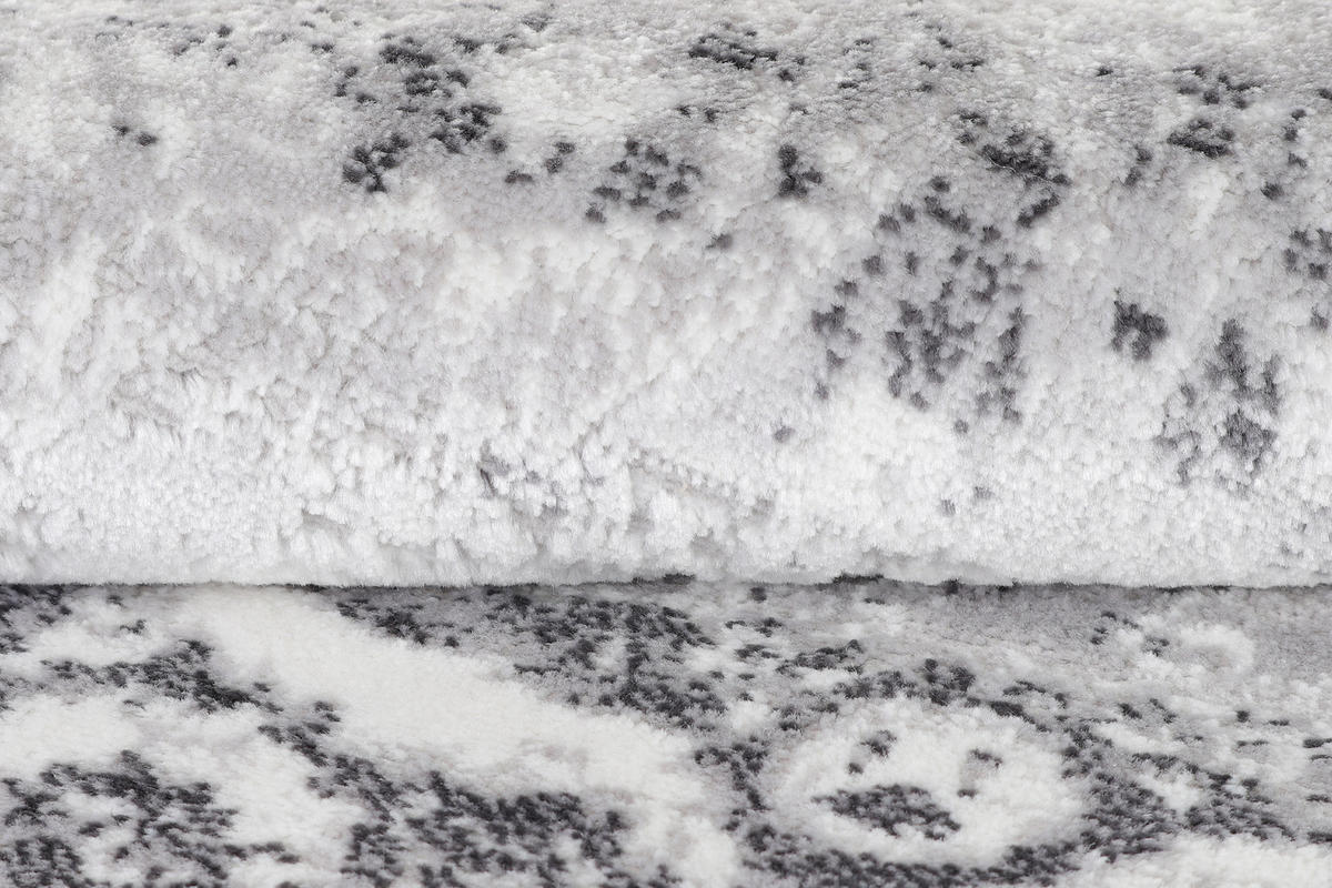 TEPPICH SKY Hellgrau 80/80 cm - Hellgrau, Textil (80/80cm) - Tapiso