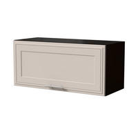 KLAPPHÄNGESCHRANK Salo W4B/80 Schwarz / Kaschmir Matt 80 / 32,5 / 36cm - mit Blum Aventos Klappenbeschlag - Kaschmir/Schwarz, Holz/Holzwerkstoff (80/36/32.5cm) - Feldmann-Wohnen