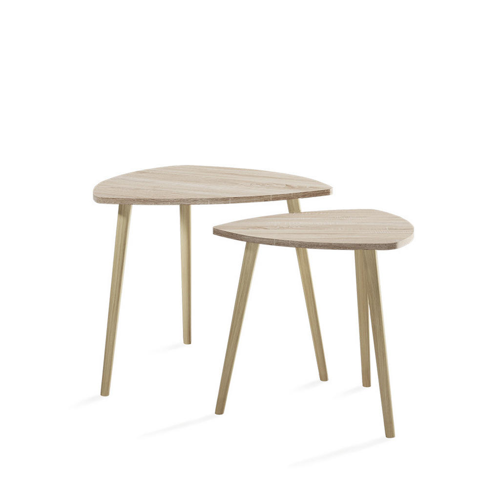Vicco KONFERENČNÍ STOLEK Twino Sonoma 48 x 45 cm Sada 2 kusů