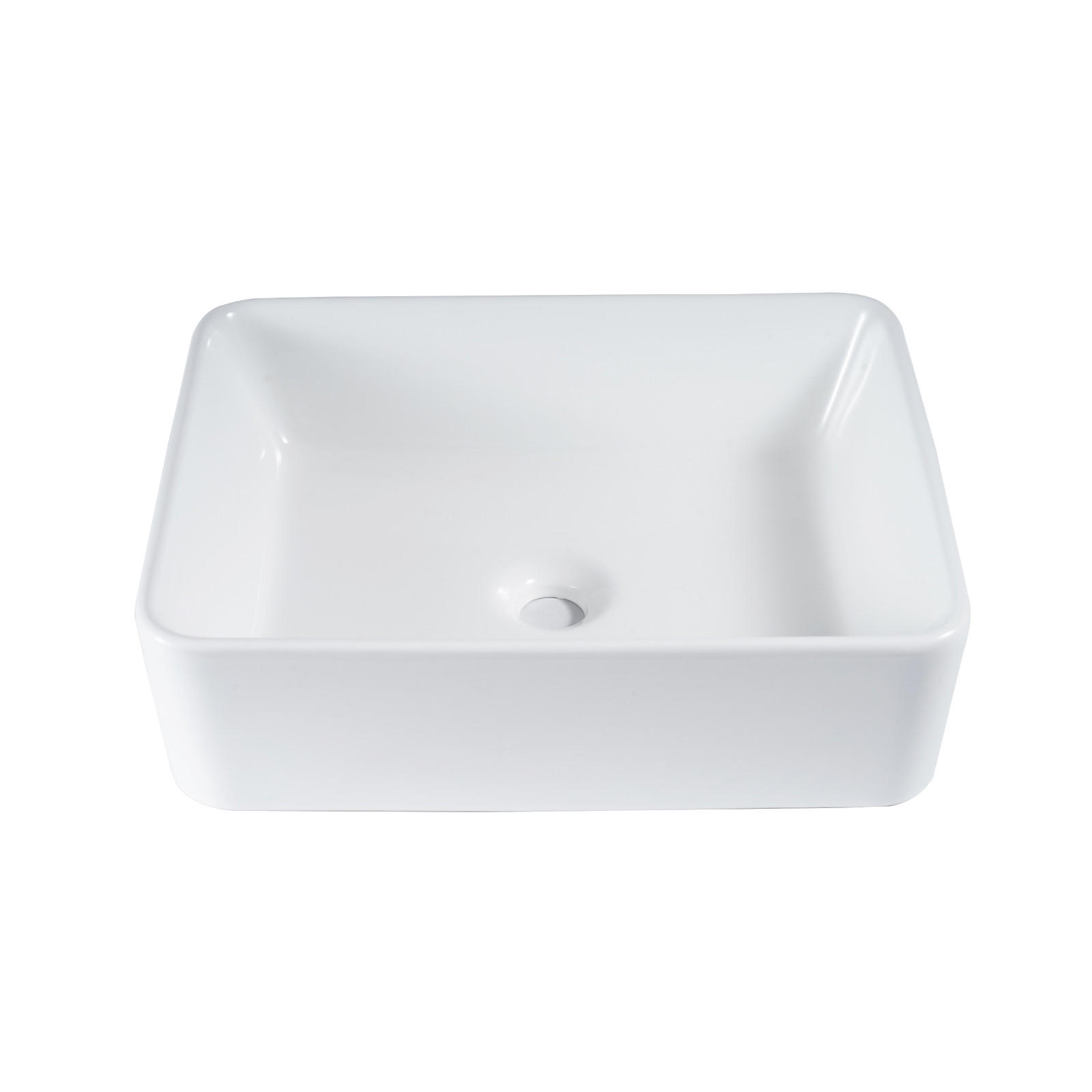 WASCHBECKEN Weiß 22/10/40 - Weiß, Keramik (22/10/40cm) - ZMH