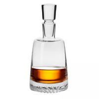 WHISKYKARAFFE FJORD, 950 ML, HANDGEFERTIGT - Transparent, Glas (0.95L) - Krosno Glass