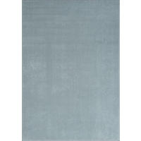 HOCHFLORTEPPICH Antirutsch Uni ALDAN Polyester Blau 240 x 340 cm - Blau, Textil (240/340cm) - KADIMA DESIGN