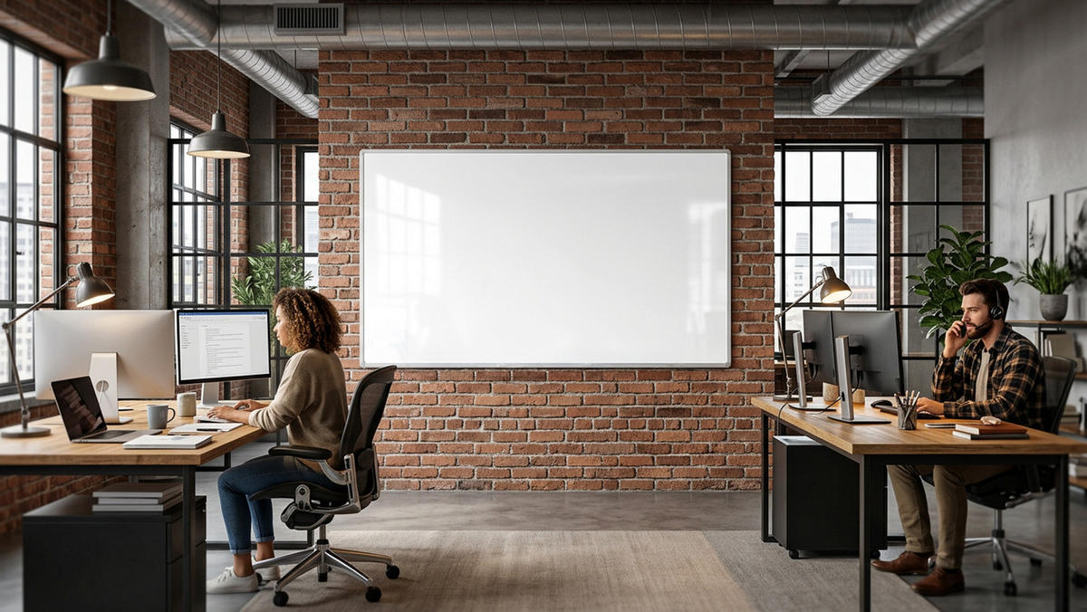 MAGNETISCHES Whiteboard - PREMIUM EXPO Alurahmen 180x100cm - Weiß, Metall (180/100/1.6cm) - ALLboards
